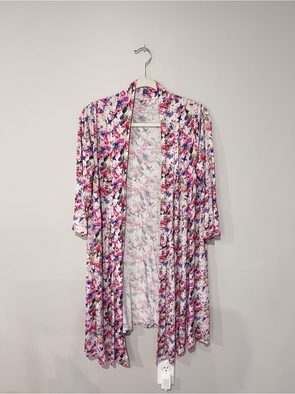 Posh Peanut Floral Duster Cardigan Robe